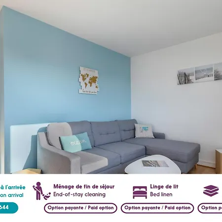 公寓 Pour 4 En Plein Coeur De La Baule